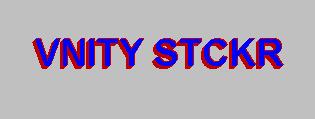 VNITY STCKR